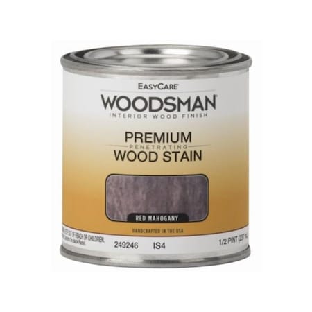 Gourmetgalley 0.5 Pint Woodsman Oil Base Interior Stain, Red Mahogany GO3842842